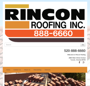 Tucson Custom roofing experts, call Rincon Roofing of Tucson, Arizona.
